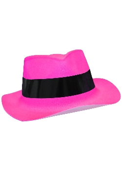 CAPPELLO GANGSTER FUXIA